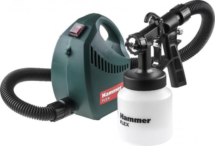 Краскопульт электрический Hammer PRZ500B 800мл 146-013