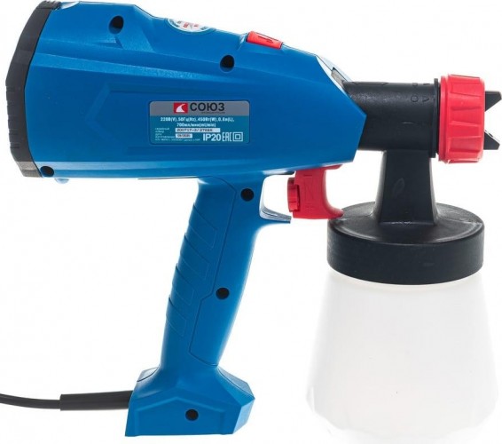 Краскопульт электрический СОЮЗ КПС-96450 - изображение 3