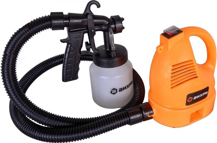 Краскопульт электрический ВИХРЬ ЭКП-700В 72/17/1 - изображение 2