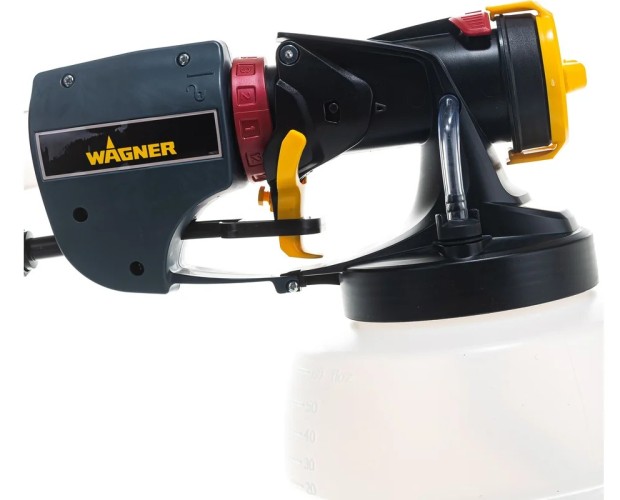 Краскопульт электрический WAGNER W 690 FLEXiO Extra Kit (с набором насадок) 2412558 - изображение 4