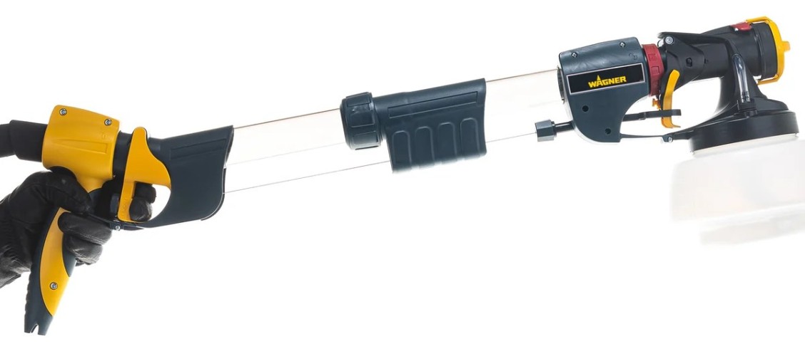 Краскопульт электрический WAGNER W 690 FLEXiO Extra Kit (с набором насадок) 2412558 - изображение 2