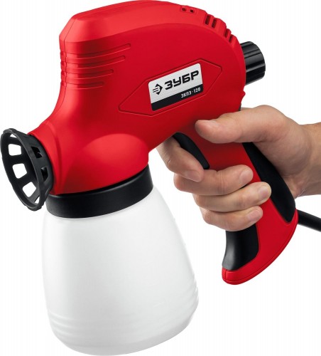 Краскопульт электрический ЗУБР ЗКПЭ-120 - изображение 2