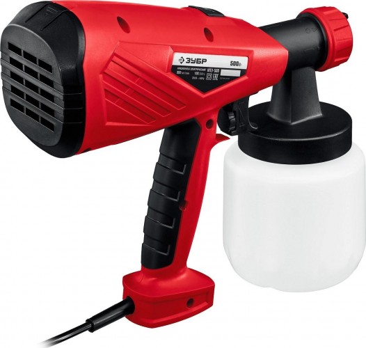 Краскопульт электрический ЗУБР КПЭ-500 - изображение 2