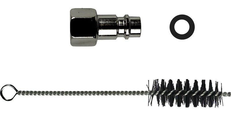 Краскопульт пневматический BERGER BG1369 «ГРАУ» HP 1.8 мм верхний бачок - изображение 3