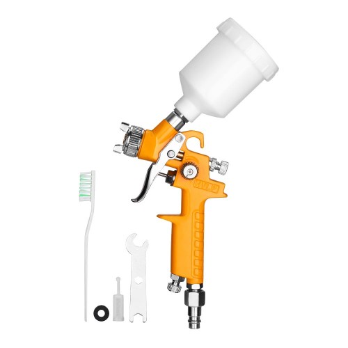 Краскопульт пневматический DEKO DKSG125P HVLP с верхним бачком 018-0929