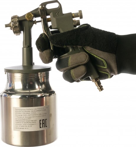 Краскопульт пневматический Garage 162С 1.5 (бс) 8085090 - изображение 4