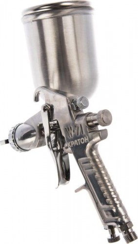 Краскопульт пневматический КРАТОН HP-01G 3 01 02 021 - изображение 3