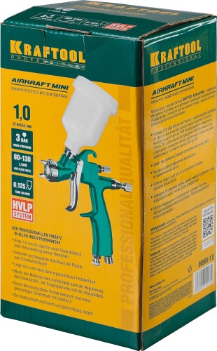 Краскопульт пневматический KRAFTOOL 06565-1.0 mini - изображение 5