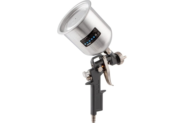 Краскопульт пневматический MATRIX с верх. бачком сопло 1,2мм 57315 57315 - изображение 2