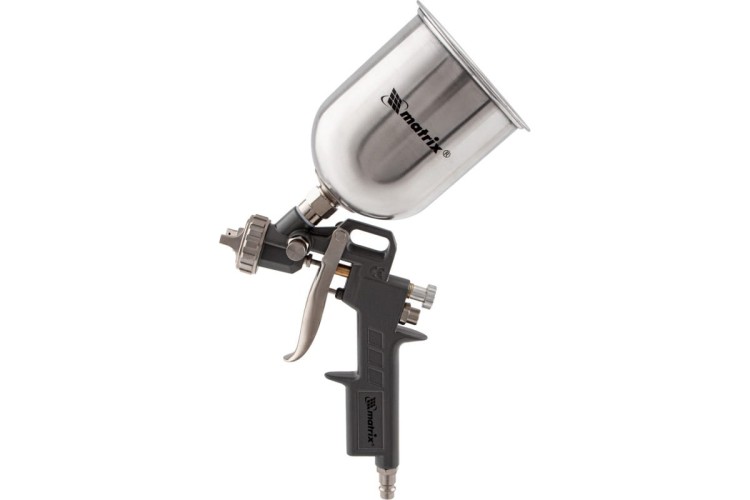 Краскопульт пневматический MATRIX с верх. бачком сопло 1,2мм 57314 57314 - изображение 2