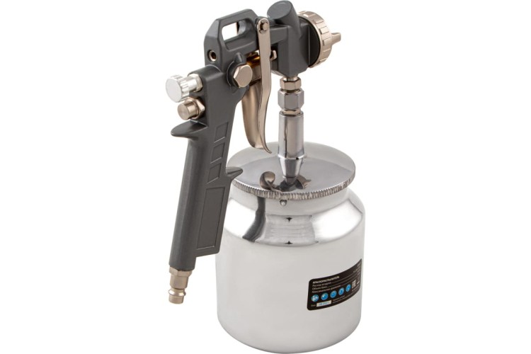 Краскопульт пневматический MATRIX с нижн. бачком сопло1,2мм 57317 57317 - изображение 2