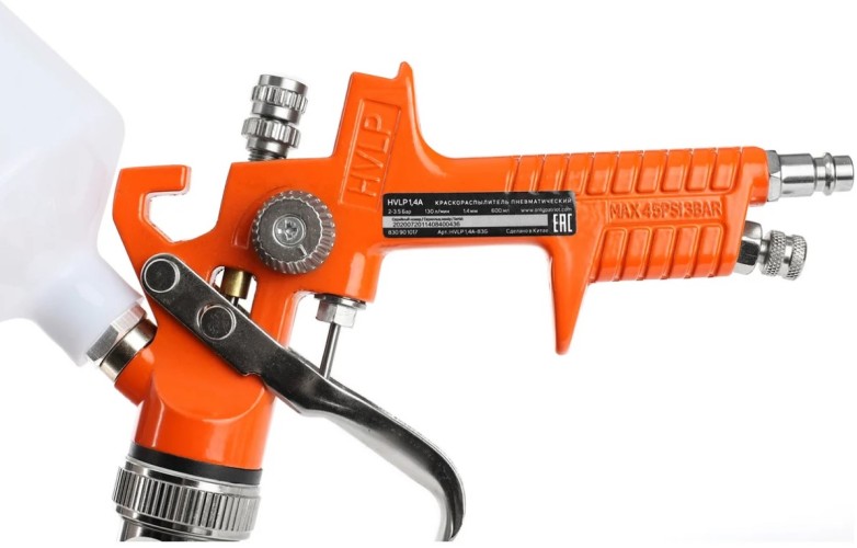 Краскопульт пневматический PATRIOT HVLP 1.4 А 830901017 - изображение 4
