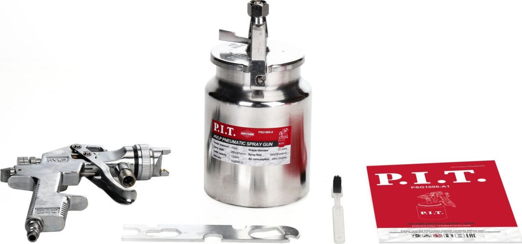 Краскопульт пневматический P.I.T. PSG1000-A - изображение 2
