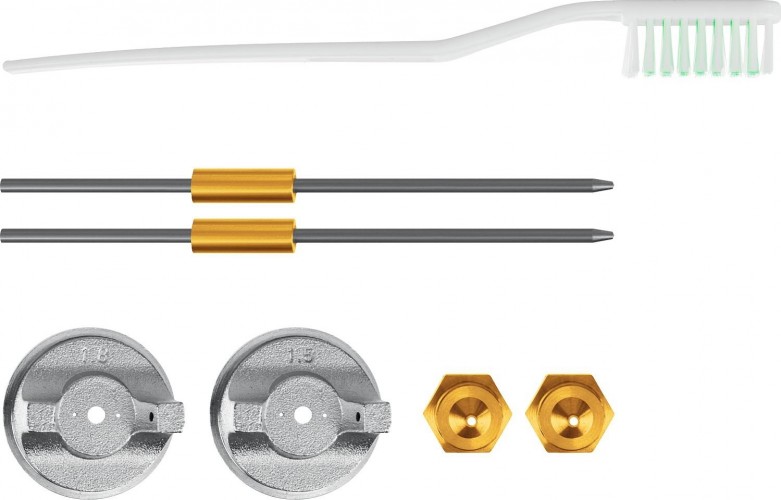 Краскопульт пневматический ЗУБР MS 200-3 c верхним бачком, 1.2, 1.5, 1.8 мм 06458 - изображение 2
