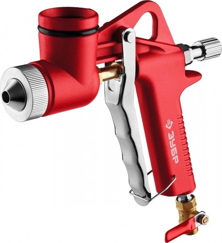 Краскопульт пневматический ЗУБР МКП 600 для штукатурки с верхним бачком 06466 - изображение 2