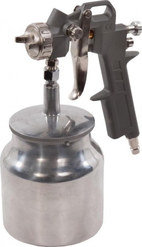 Краскопульт QUATTRO ELEMENTI  пневматический с нижним бачком 750 мл, сопло 1,5 мм, разъем euro 770-827