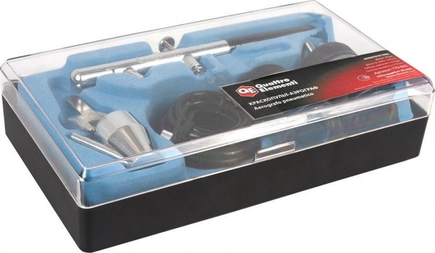 Краскопульт QUATTRO ELEMENTI  сопло 0,35 мм, профи 770-865 - изображение 2