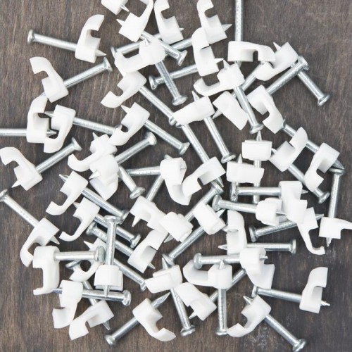 Крепеж кабеля плоский REXANT 5х2 мм, белый (упак. 50 шт) 07-4205 - изображение 3