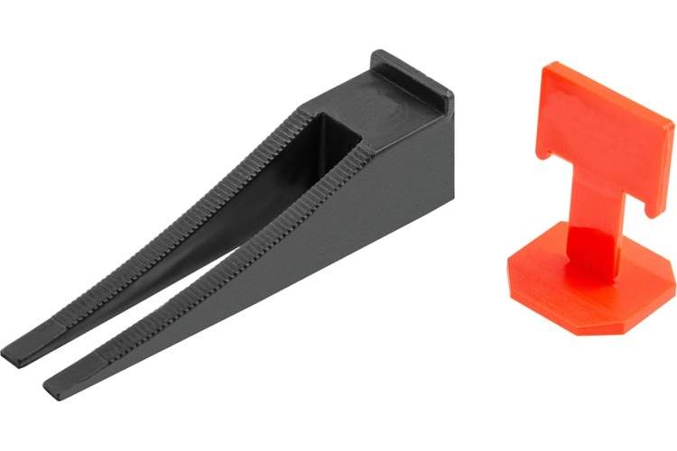 Крестики для плитки СИБРТЕХ СВП комплект система (свп), зажимы, клинья (40/40 шт) в пакете  88060 - изображение 2