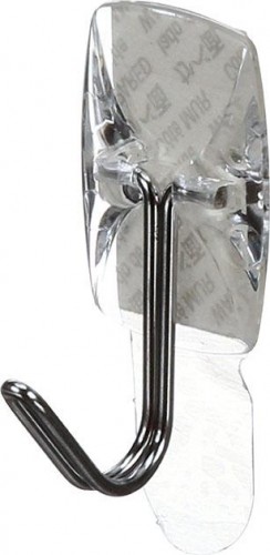 Крючок для столовых приборов 3M Command® (17067CLR) прозрачный 3 шт 7100108737