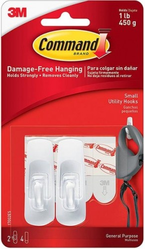 Крючок малый 3M Command® (17002N) белый 1 шт 7100139588