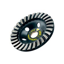 Алмазная турбированная чашка Kronger 125x6x22,23 Diamond Industrial - изображение 6