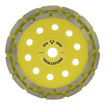 Алмазная сегментная чашка Kronger 230x6x22,23 Diamond Industrial 2-х рядная - изображение 11