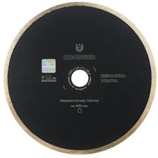 Диск алмазный сплошной Kronger 230x7x1,2x25,4 Ceramics Ultra по керамике - изображение 5