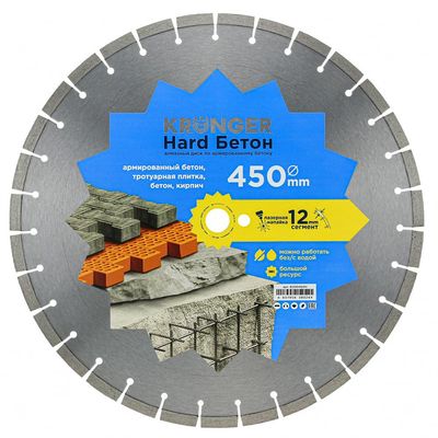 Алмазный диск Kronger 350 мм Laser Speed Universal - изображение 11