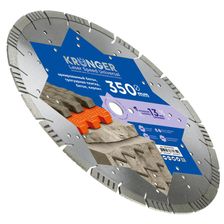 Алмазный диск Kronger 350 мм Laser Speed Universal - изображение 6