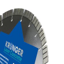 Алмазный сегментный диск по бетону Kronger 400 мм Laser Concrete - изображение 7