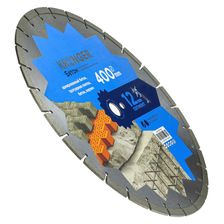 Диск алмазный отрезной сегментный Kronger 400x3,5/2,5x12x25,4-25 F4 Beton - изображение 7