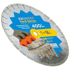 Диск алмазный по бетону Kronger Hard 400x25,4x3,5 мм Бетон - изображение 6
