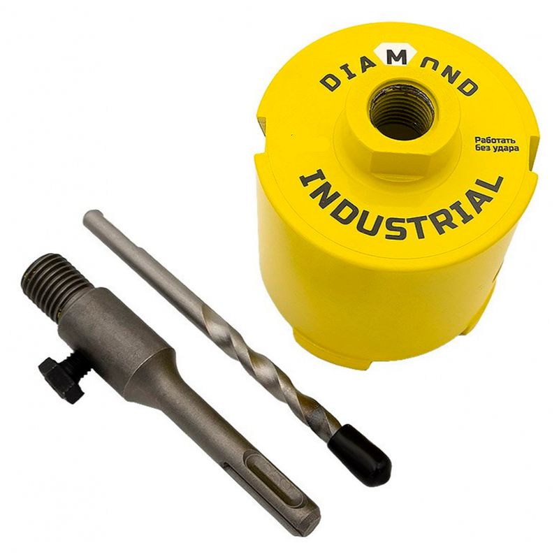 Алмазная коронка Kronger SDS+ 80 мм Diamond Industrial - изображение 5