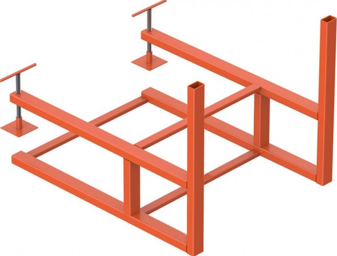 Кронштейн балконный POLIMER GROUP для мусоропровода MTS3 - изображение 2