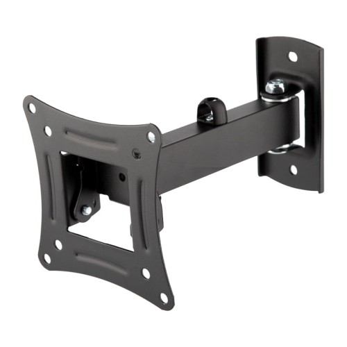 Кронштейн для телевизора REXANT 38-0053 10"-27", наклонно-поворотный, 1 колено