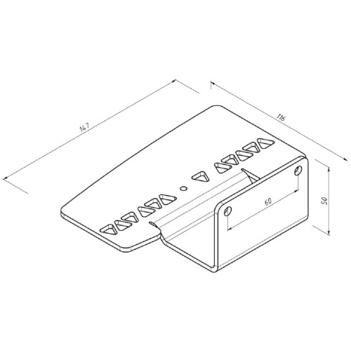 Кронштейн EMBODIMENT EMB-PS5-B для PlayStation5, настенный, черный - изображение 5