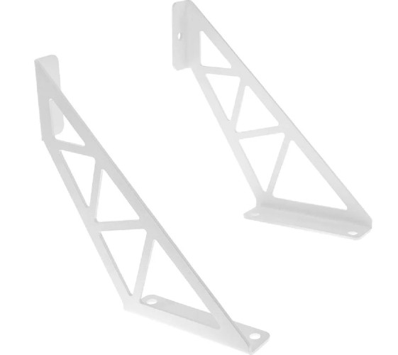 Кронштейн EMBODIMENT EMB-SHF-W-W для крепления полок, настенный, белый - изображение 2