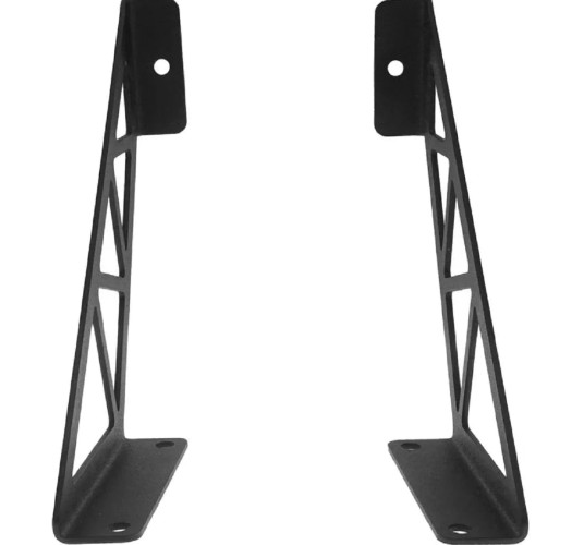 Кронштейн EMBODIMENT EMB-SHF-W-B для крепления полок, настенный, черный - изображение 3