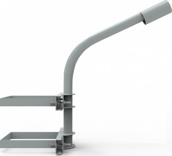 Кронштейн GAUSS D48 для уличных светильников на опору с 2 хомутами 625 903265302 - изображение 3