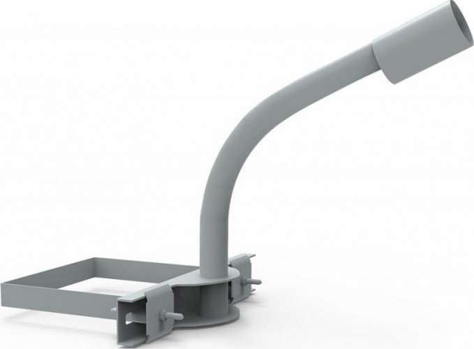 Кронштейн GAUSS D60 для уличных светильников на опору с 1 хомутом 625х 903265203 - изображение 2