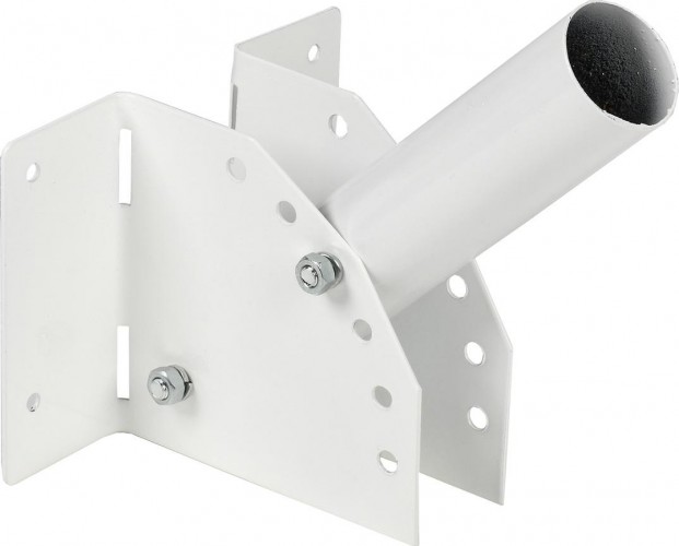 Кронштейн IEK КР-3 D=48мм L=250мм настенный регулируемый угол белый LDKU0D-CR-48-0250-33-K01