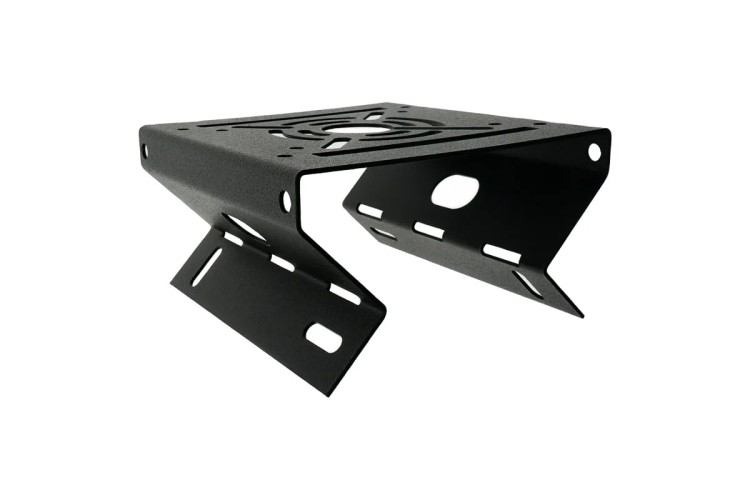 Кронштейн REXANT 28-4012 универсальный для видеокамер на столб/угол, черный