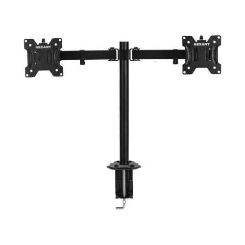 Кронштейн REXANT 38-0356 для двух мониторов 13"-32", одно колено настольный - изображение 3