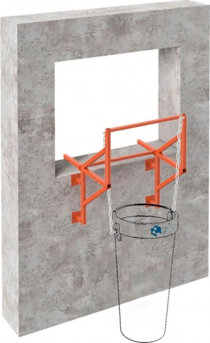 Кронштейн универсальный POLIMER GROUP для мусоропровода MTS7