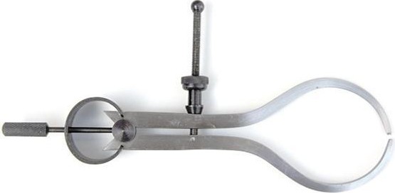 Кронциркуль КАЛИБРОН КР 125 для наружных измерений с винтом 125566