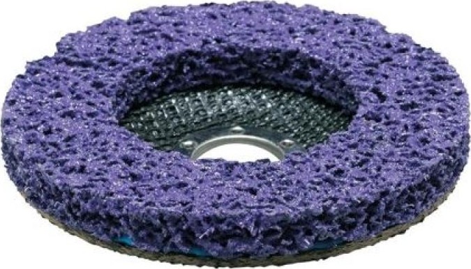 Круг абразивный фибровый синтетический MAKITA 125 мм ( нейлон высокий ресурс) B-50049