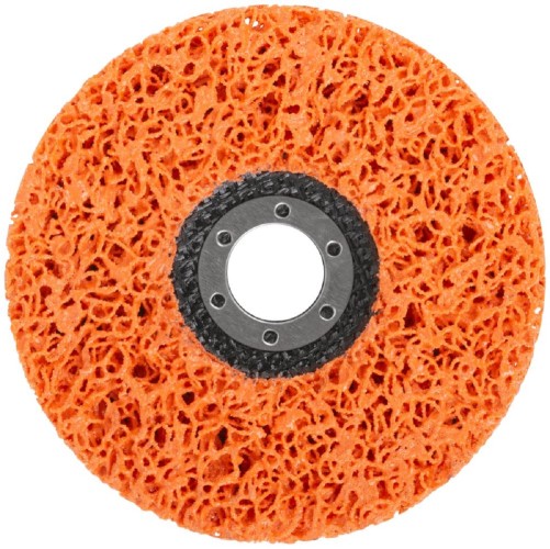 Круг абразивный фибровый синтетический Cutop (кораловый) 125х22,2 мм Special для УШМ, оранжев 74-836