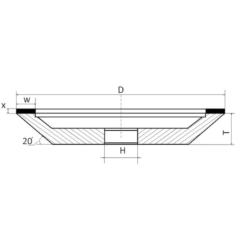 Сегмент алмазный кольцевой TeamDiamondPro Standard (25) 25х3х10 мм - изображение 4