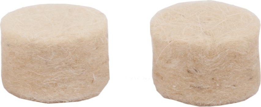 Круг фетровый ЗУБР d 12x8мм 2шт. 35935